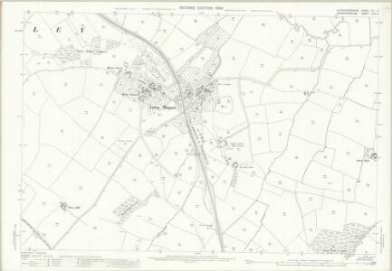 Gloucestershire XV.6 (includes: Batsford; Blockley) - 25 Inch Map