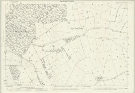 Warwickshire XXII.15 (includes: Binley Woods; Brandon and Bretford; Brinklow; Combe Fields) - 25 Inch Map