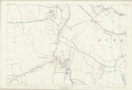 Worcestershire LIV.3 (includes: Holdfast; Longdon; Queenhill) - 25 Inch Map