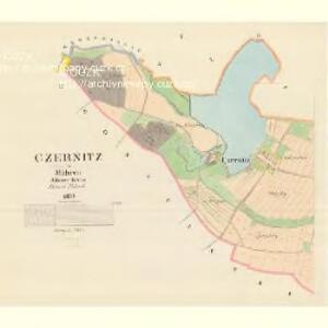 Czernitz - m0376-1-001 - Kaiserpflichtexemplar der Landkarten des stabilen Katasters