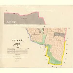 Wellana - c3079-1-001 - Kaiserpflichtexemplar der Landkarten des stabilen Katasters