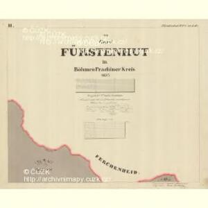 Fürstenhut - c3214-1-002 - Kaiserpflichtexemplar der Landkarten des stabilen Katasters