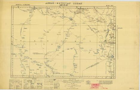 Anglo-Egyptian Sudan 1:250,000, Lake Keilak