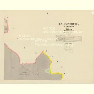 Laucznahura (Laučnahura) - c4244-1-003 - Kaiserpflichtexemplar der Landkarten des stabilen Katasters