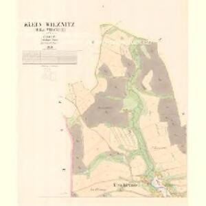Klein Wieznitz (Mala Wieznice) - c8554-1-001 - Kaiserpflichtexemplar der Landkarten des stabilen Katasters