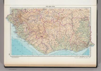 166.  West Africa, South.  The World Atlas.