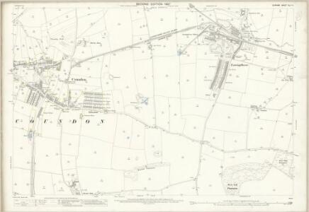 Durham XLII.4 (includes: Bishop Auckland; Shildon; Spennymoor; Windlestone) - 25 Inch Map