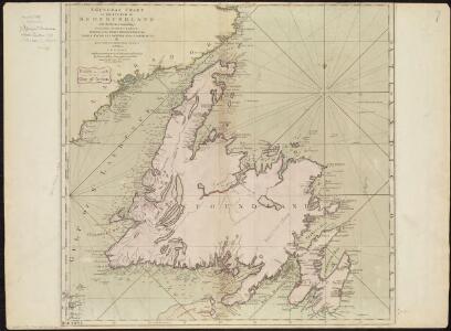 A general chart of the island of Newfoundland with the rocks & soundings