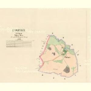 Pohorz - c5955-1-001 - Kaiserpflichtexemplar der Landkarten des stabilen Katasters