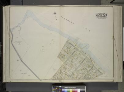 Queens, Vol. 2, Double Page Plate No. 20; Part of     Ward two Newtown; [Map bounded by Flushing Bay, Bay Shore Terrace, Harbour PL.;  Including Sound View PL., Astoria and Flushing Turnpike, Old Bowery Road,        Jackson's Creek]
