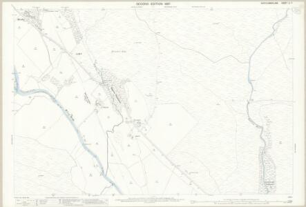 Northumberland (Old Series) LI.7 (includes: Otterburn; Rochester Ward; Troughend) - 25 Inch Map