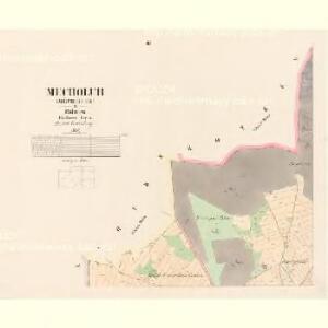 Mecholub (Měcholuby) - c4582-1-002 - Kaiserpflichtexemplar der Landkarten des stabilen Katasters