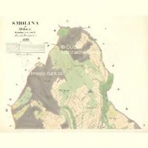 Smolina - m2795-1-001 - Kaiserpflichtexemplar der Landkarten des stabilen Katasters