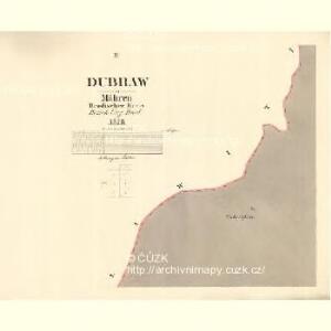 Dubraw - m0566-1-002 - Kaiserpflichtexemplar der Landkarten des stabilen Katasters