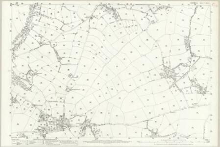 Cornwall XXVI.1 (includes: St Kew; St Mabyn; St Tudy) - 25 Inch Map