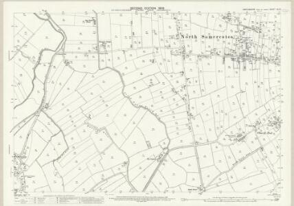 Lincolnshire XLI.9 (includes: Conisholme; Grainthorpe; North Somercotes; South Somercotes) - 25 Inch Map