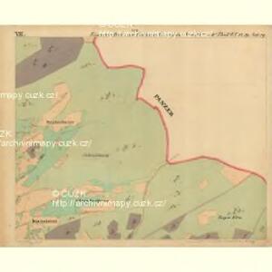 Eisenstein Dorf - c7755-2-007 - Kaiserpflichtexemplar der Landkarten des stabilen Katasters