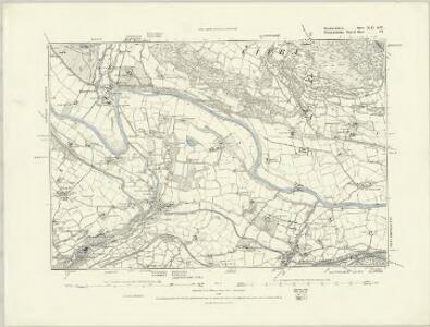 Brecknockshire XLI.NW - OS Six-Inch Map