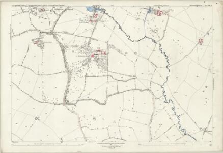Buckinghamshire VIII.15 (includes: Akeley; Leckhampstead; Lillingstone Dayrell; Lillingstone Lovell) - 25 Inch Map