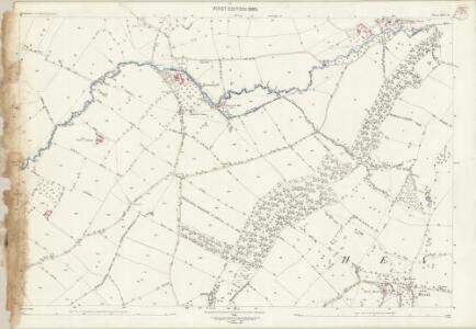 Shropshire LXV.9 (includes: Diddlebury; Heath; Tugford) - 25 Inch Map