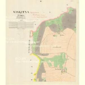 Wiskitna - c8933-1-002 - Kaiserpflichtexemplar der Landkarten des stabilen Katasters
