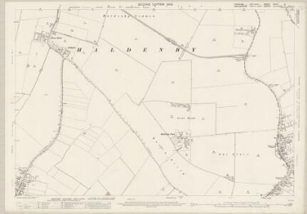 Yorkshire CCLIII.15 (includes: Adlingfleet; Eastoft; Eastoft; Fockerby; Haldenby; Luddington) - 25 Inch Map