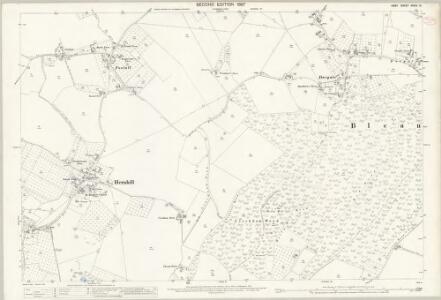 Kent XXXIV.12 (includes: Dunkirk; Hernhill) - 25 Inch Map