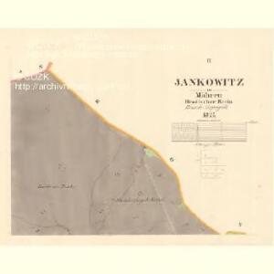 Jankowitz - m1029-1-002 - Kaiserpflichtexemplar der Landkarten des stabilen Katasters
