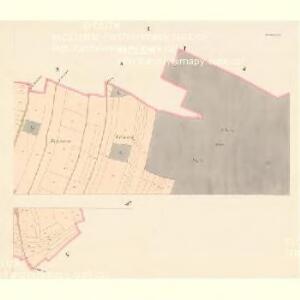 Girzitz (Giřice) - c2933-1-002 - Kaiserpflichtexemplar der Landkarten des stabilen Katasters