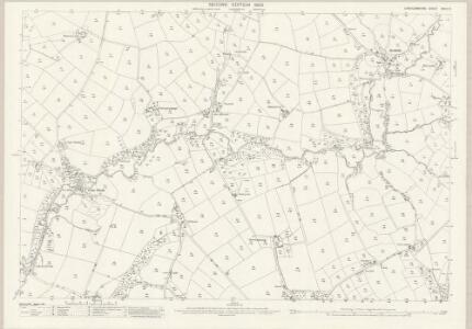 Cardiganshire XXXIX.3 (includes: Llangynllo; Penbryn; Tredreyr) - 25 Inch Map
