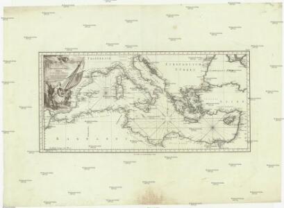 Karte des Mittellaendischen Meers