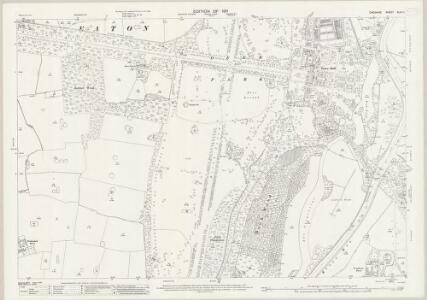 Cheshire XLVI.11 (includes: Aldford; Buerton; Eaton; Eccleston; Poulton) - 25 Inch Map