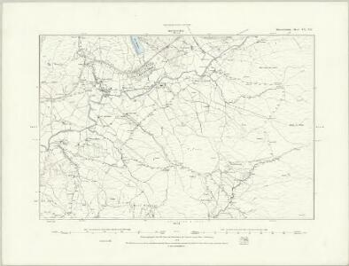 Merionethshire XX.NW - OS Six-Inch Map