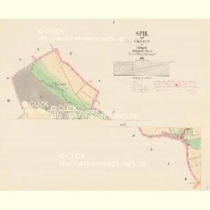 Spie - c7185-1-001 - Kaiserpflichtexemplar der Landkarten des stabilen Katasters