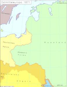 Ostmitteleuropa 1871