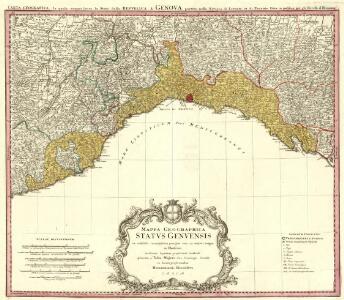 Mappa Geographica Statvs Genvensis