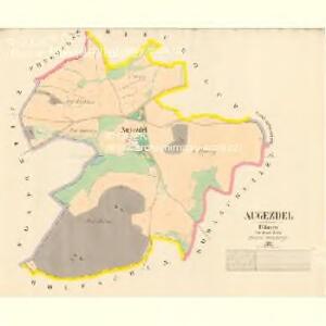 Augezdel - c8226-1-001 - Kaiserpflichtexemplar der Landkarten des stabilen Katasters