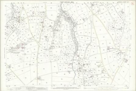 Cornwall LVII.1 (includes: Perranzabuloe; St Agnes) - 25 Inch Map