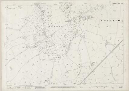 Cheshire LXI.4 (includes: Acton; Baddiley; Baddington; Burland; Edleston; Sound) - 25 Inch Map