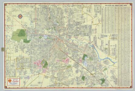 Shell Street Map of Houston.