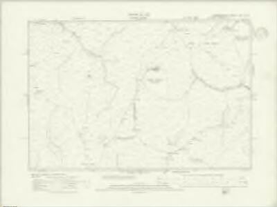 Denbighshire XVII.SW - OS Six-Inch Map