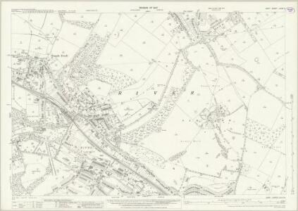 Kent LXVIII.5 (includes: Dover; River; Temple Ewell; Whitfield) - 25 Inch Map