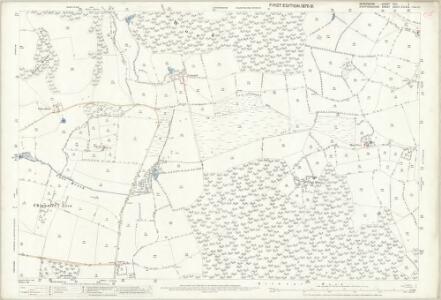 Shropshire XVII.5 (includes: Cheswardine; Eccleshall; Tyrley) - 25 Inch Map