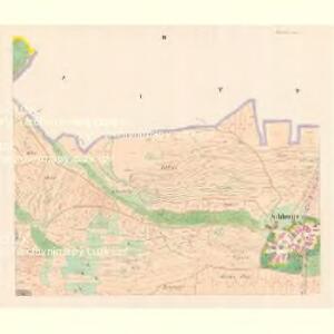 Schlowitz (Slowice) - c7750-1-002 - Kaiserpflichtexemplar der Landkarten des stabilen Katasters