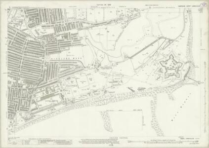 Hampshire and Isle of Wight LXXXIV.9 & 13 (includes: Havant; Portsmouth) - 25 Inch Map