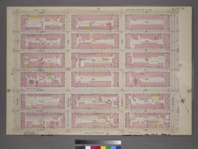Plate 28, Part of Section 5: [Bounded by E. 83rdth Street, Avenue A, E. 77th Street and Third Avenue.]