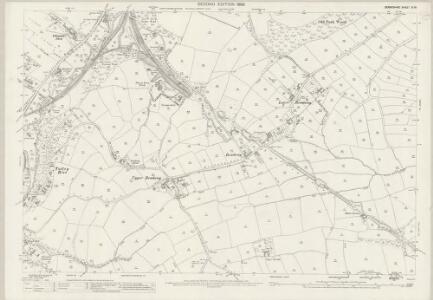 Derbyshire XI.16 (includes: Dronfield; Sheffield) - 25 Inch Map