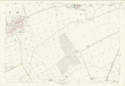 Lincolnshire LIII.7 (includes: Buslingthorpe; Faldingworth; Freisthorpe; Wickenby) - 25 Inch Map
