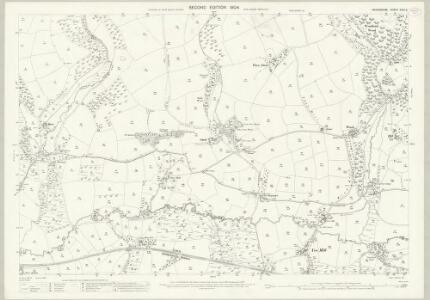 Devon XXIII.2 (includes: East Anstey; Molland; West Anstey) - 25 Inch Map