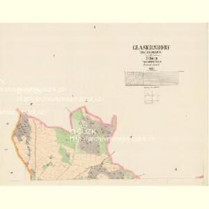 Glasersdorf (Sklenarzice) - c6935-1-001 - Kaiserpflichtexemplar der Landkarten des stabilen Katasters